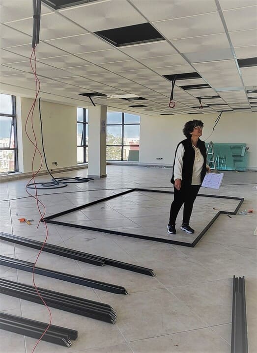 Visite hebdomadaire chantier I2S à Mohammedia